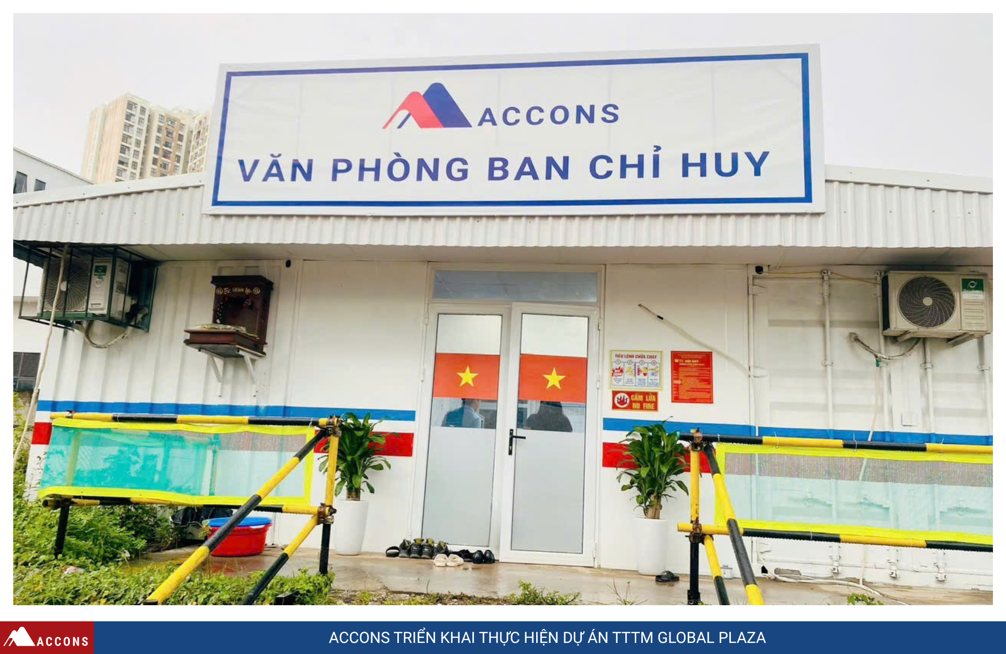 ACCONS TRIỂN KHAI THỰC HIỆN DỰ ÁN TTTM GLOBAL PLAZA